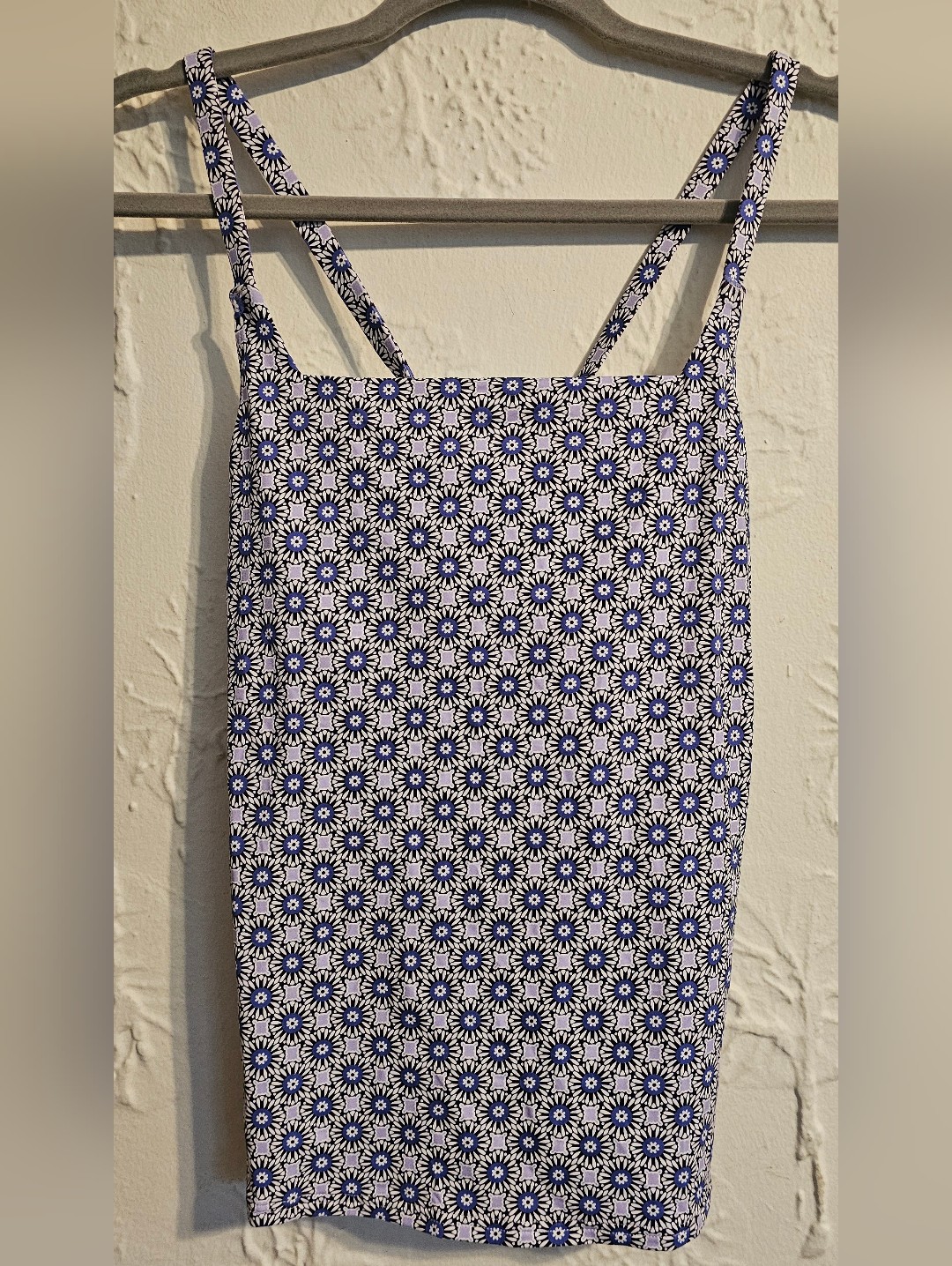 Lands' End Tankini Women's Swim Size Xs Purple Medal
